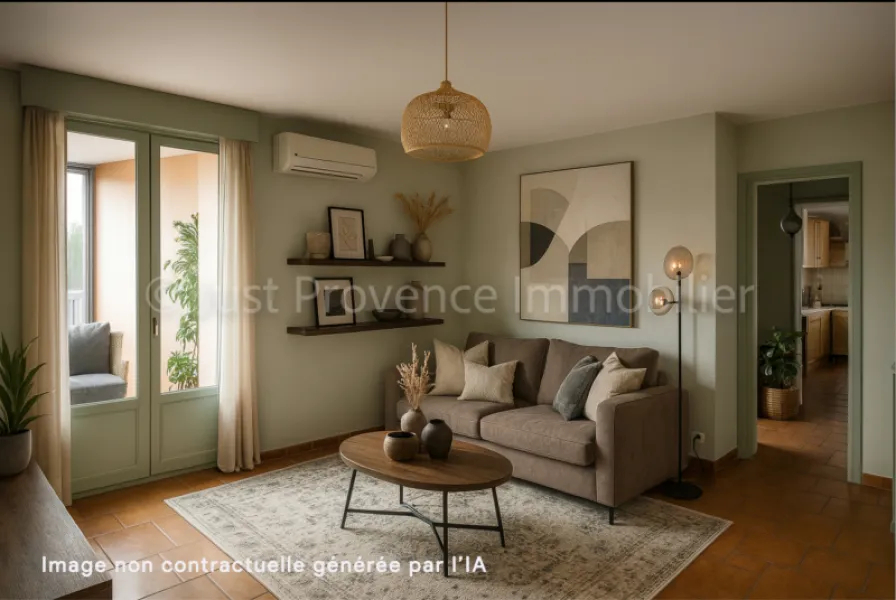 Carpentras, 2-bedroom apartment of 83.01m2